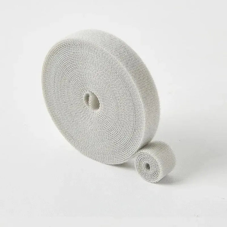 1 Roll Reusable Fastening Tape Cable Ties, Multi-Purpose Cord Organizer, Computer And TV Wire Storage, Data Cable Management Tie - HASHTAG