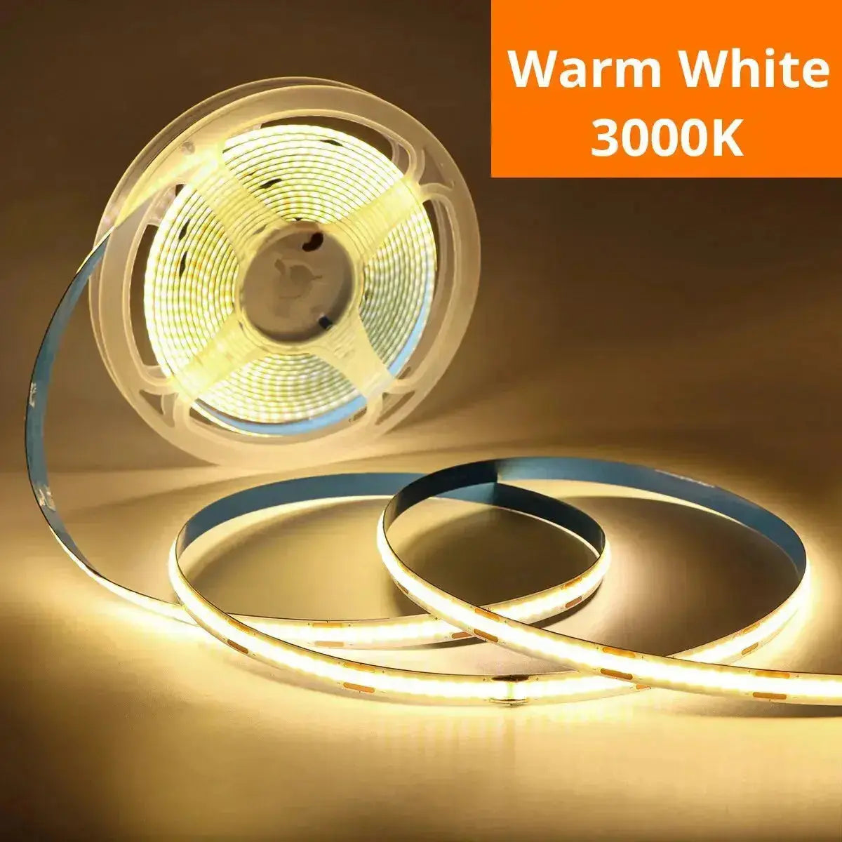 1-5M USB Power COB LED Strip Light Touch Switch Dimmable For Indoor Lighting Living Room Bedroom Wardrobe TV Background Kitchen HASHTAG