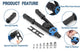 Pinze per Rivetti con 150 Dadi Filettati M3 M4 M5 M6 M8 M10 M12 - My Hashtag Shop