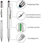 Penna stilo capacitiva multifunzionale 7 in 1 con cacciavite, righello