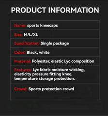 1Pcs Basketball Sports Knee Pads Unisex Elastic Knitted  Compression Leg Warmers for Outdoor Running Cycling Mountaineering HASHTAG