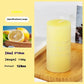 Candle Brilliant Fragrance Smokeless Cylindrical Color Aromatherapy - HASHTAG