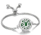 Bracciale regolabile in acciaio inossidabile