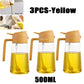 2in1 Kitchen Spray Oil Dispenser Oil Sprayer Polisher or Oil Brush for Air Fryer Salad Grilling Roasting Cooking Kitchen Access 