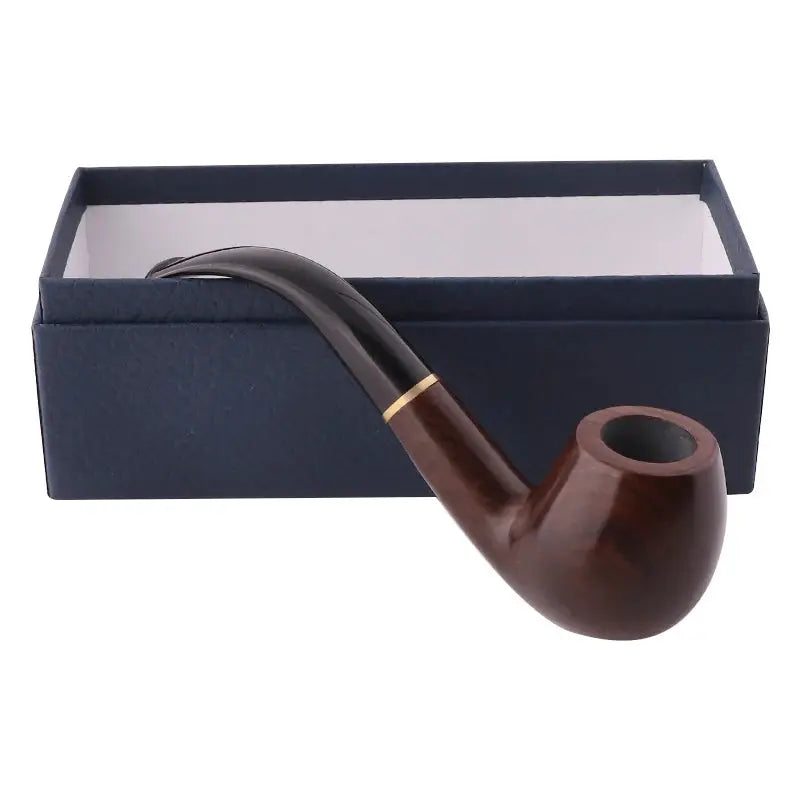 Sandalwood Tobacco Cigar Luxurious Smoke Pipes Durable Smoking Accessories Ebony Smoke Grinder Herb Gift Box Pipe - HASHTAG