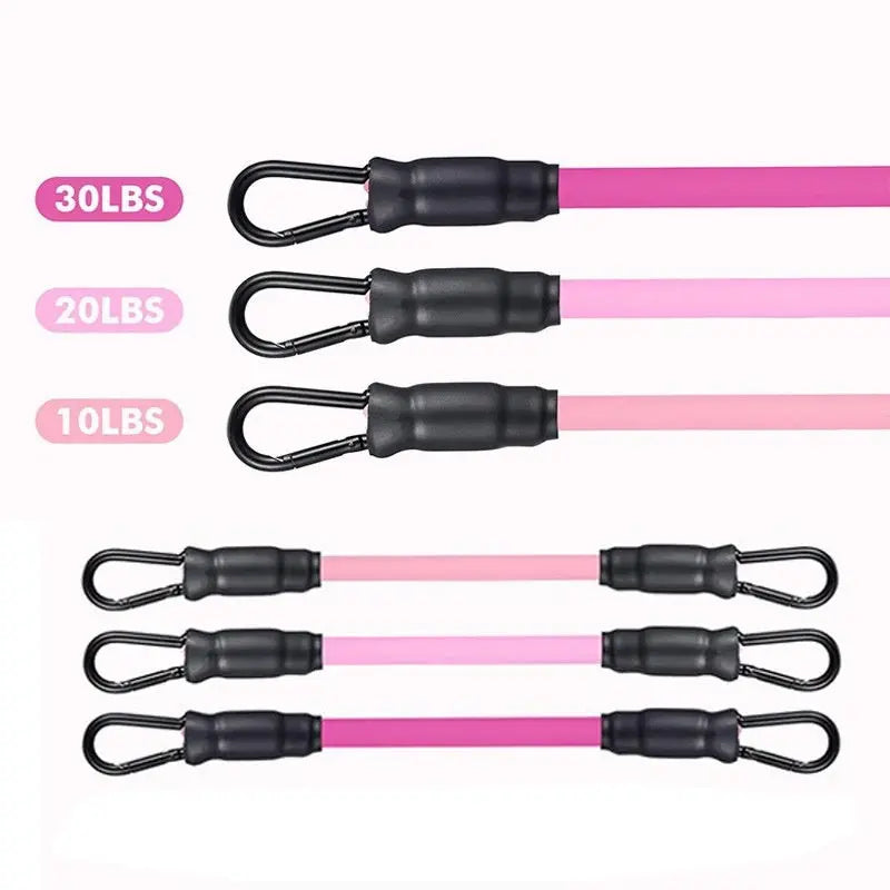 Ankle Strap Resistance Bands Hip Leg Strength Pull Rope Fitness Elastic Training Home Yoga Pilate Crossfit Workout Gym Equipment - HASHTAG