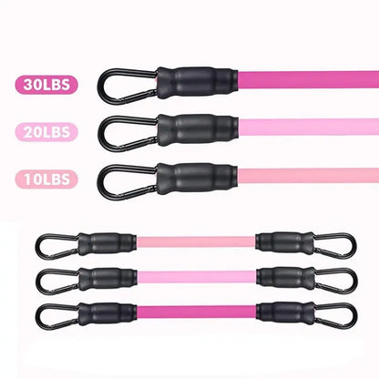 Ankle Strap Resistance Bands Hip Leg Strength Pull Rope Fitness Elastic Training Home Yoga Pilate Crossfit Workout Gym Equipment - HASHTAG