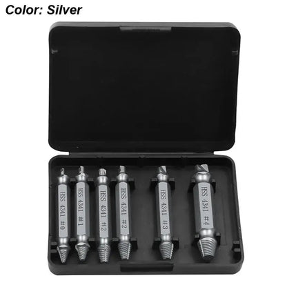 Damaged Screw Extractor Set HSS Drill Bit Stripped Broken Remover Small Easily Quickly Take Out Kit Easy Demolition Power Tools - HASHTAG