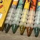 5pcs Pokemon Pikachu Gel Pen Cute Anime Cartoon Charmander Squirtle Press on Gel Pen Stationery School Supplies Holiday Gifts - HASHTAG
