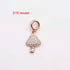 14K Gold Copper Plating Large Hole Spacer Bead Pendant Charms Liebe - Making Life Easier