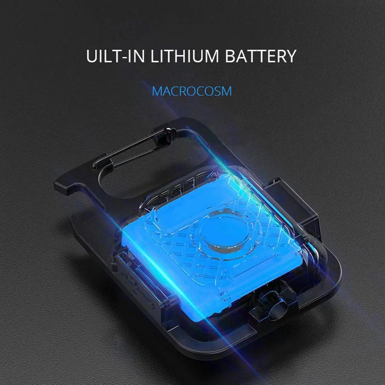 Super Bright Mini COB Keychain Portable light Flashlight Charging Lamp Camping Lights with Magnet 4 Lighting Modes Forwork Light - HASHTAG