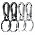 4Pcs Carabiner Clip Keychain Metal Carabiner Shape Key Ring Keyring Key Holder Clips Hook Holder Organizer for Car Keys Finder f - HASHTAG