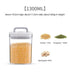Transparent Stackable Kitchen Dry Goods Crisper - HASHTAG