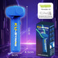 USB Rechargeable Glow String Launcher Toy Luminous Rope Shooter ABS Decompression Fidget Toy 3M Yarn for Kids Adults Party Gift HASHTAG