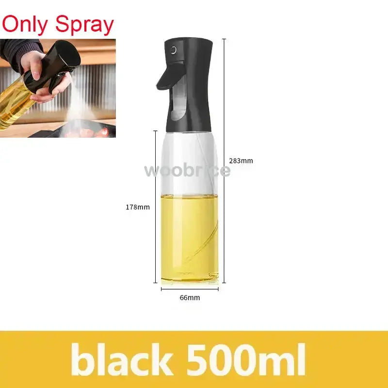 2in1 Kitchen Spray Oil Dispenser Oil Sprayer Polisher Or Only Brush Spray for Air Fryer Salad Grilling Roasting Cooking Kitchen HASHTAG