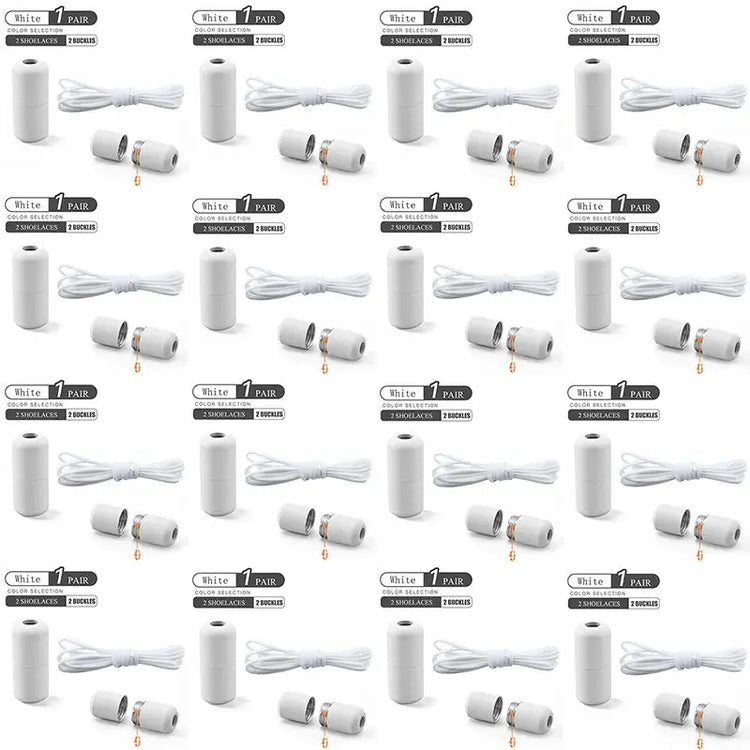 Lacci elastici senza nodi, lacci semicircolari per scarpe da ginnastica - My Hashtag Shop