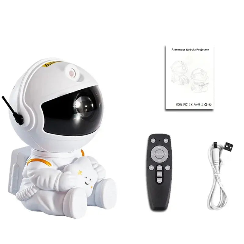 Galaxy Star Projector Night Light Astronaut Space Ceiling LED Lamp for Bedroom Home Decor Kids Gift - Starry Nebula Projector - My Hashtag Shop