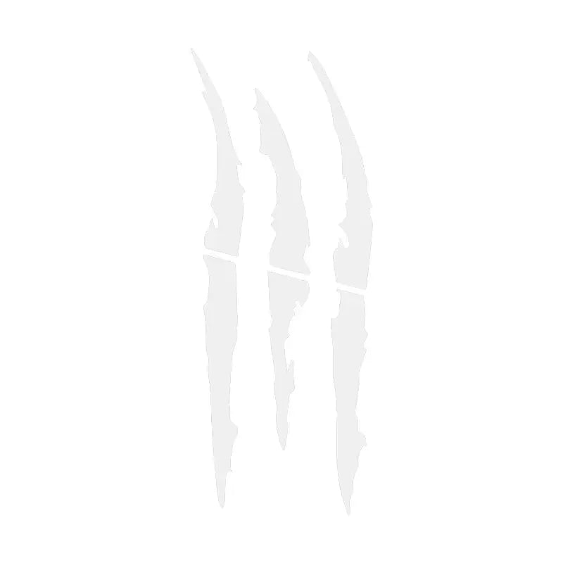 Motorcycle Car Sticker Universal Monster Claw Scratched Stripe Decal Marker Reflective Waterproof Moto Decoration Accessories