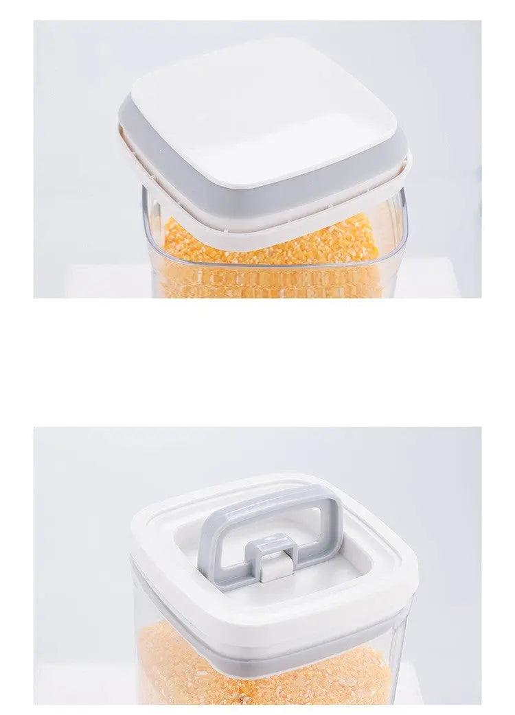 Transparent Stackable Kitchen Dry Goods Crisper - HASHTAG