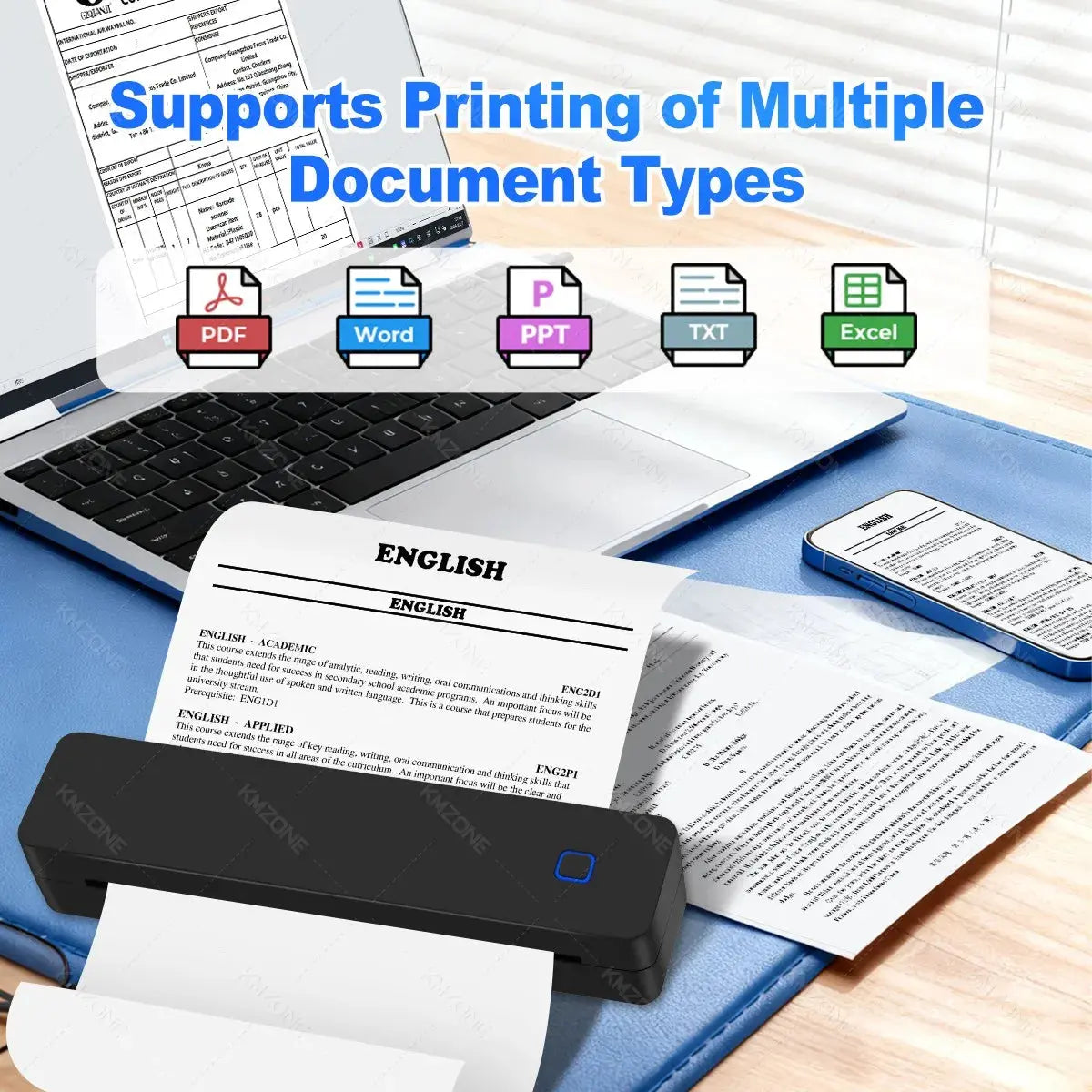 Stampante termica Bluetooth A4 che supporta i formati 2"/3"/4"/A4 - My Hashtag Shop