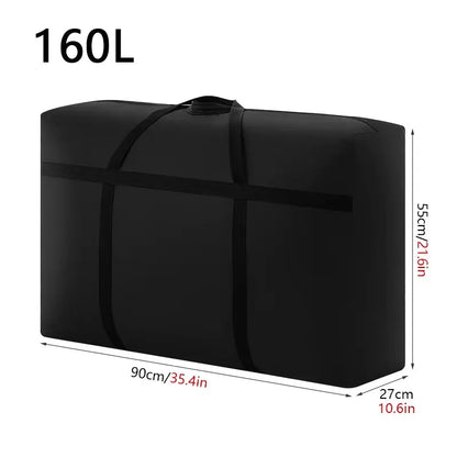 Extra Large Waterproof Moving Luggage Bags Laundry Shopping Bag Foldable Luggage Travel Bag Large Capacity Quilt Organizer