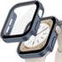 Tempered Glass+Cover for Apple Watch 11 10 9 8 7 46Mm 42Mm PC Bumper Screen Protector Case Iwatch Series 7 6 5 4 SE3 44 40 45Mm