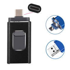 USB C Flash Drive 128GB, 3 in 1 OTG USB Type C Memory Stick Dual Type C Flash Drive Thumb Drive Photo Stick Jump Drive for USB-C Smartphone Tablet Computer Mac Laptop HASHTAG