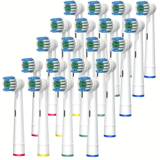 4/12/16/20 Pcs Replacement Toothbrush Heads Compatible with Oral-B Braun Professional Electric Toothbrush Heads Brush Heads - HASHTAG