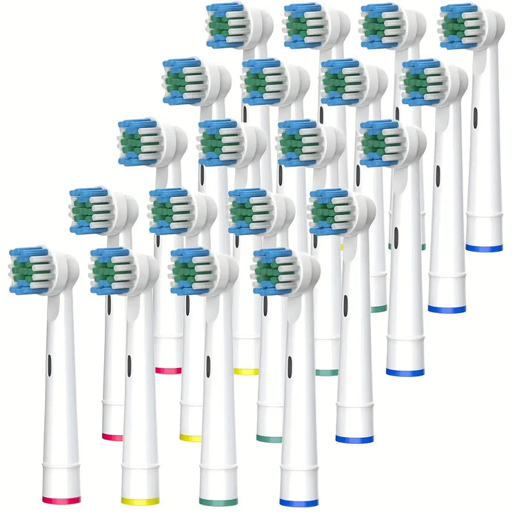 4/12/16/20 Pcs Replacement Toothbrush Heads Compatible with Oral-B Braun Professional Electric Toothbrush Heads Brush Heads - HASHTAG