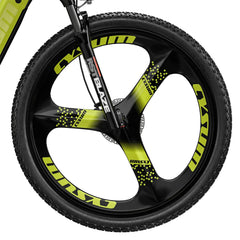 CYSUM aluminum electric city bike - 29 inch magnesium wheel, 500 watt, Puce Hades