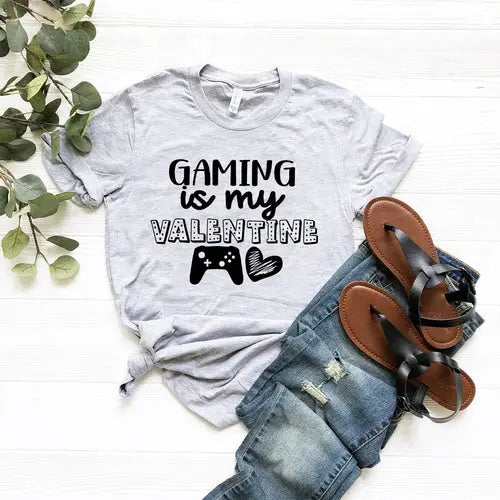 Gaming Is My Valentine Shirt - HASHTAG