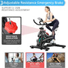 Indoor Stationary Exercise Cycling Training Bike for Home Lilac Milo