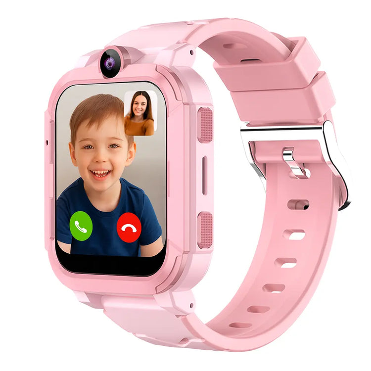 4G Kids Smartwatch with GPS Video Call Camera Sim Card for Boys Girls Ochre Juniper