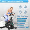 Indoor Stationary Exercise Cycling Training Bike for Home Lilac Milo