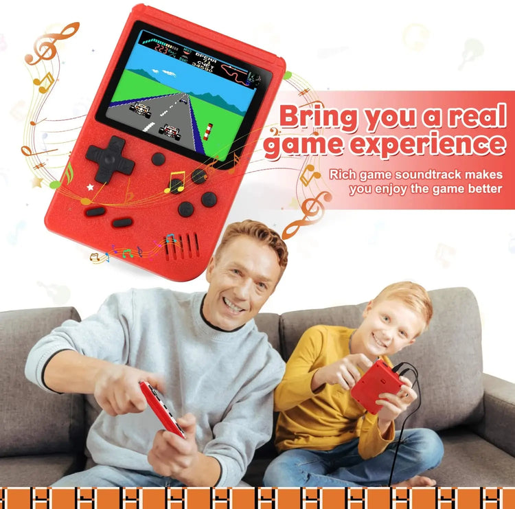 3.0 Inch Retro Portable Mini Handheld Video Game Console Lilac Milo