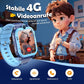 4G Kids Smartwatch with GPS Video Call Camera Sim Card for Boys Girls Ochre Juniper