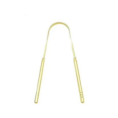 1pcs/2pcs/3pcs Metal Tongue Scraper Cleaner for Adults & Kids, Portable Stainless Steel Tongue Scrapers Brushes for Removing - HASHTAG