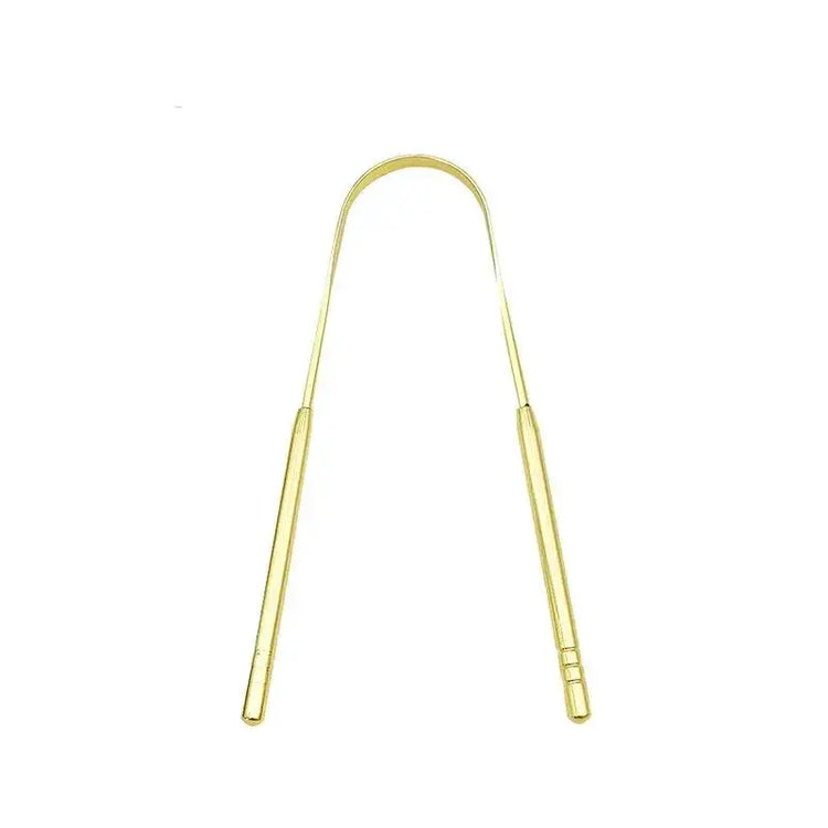 1pcs/2pcs/3pcs Metal Tongue Scraper Cleaner for Adults & Kids, Portable Stainless Steel Tongue Scrapers Brushes for Removing - HASHTAG