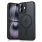 Custodia antiurto magnetica opaca traslucida di lusso per iPhone - My Hashtag Shop