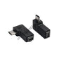 Mini USB to USB C Converter 90 Degree Type-C Male to Mini USB Female Adapter 634A - HASHTAG