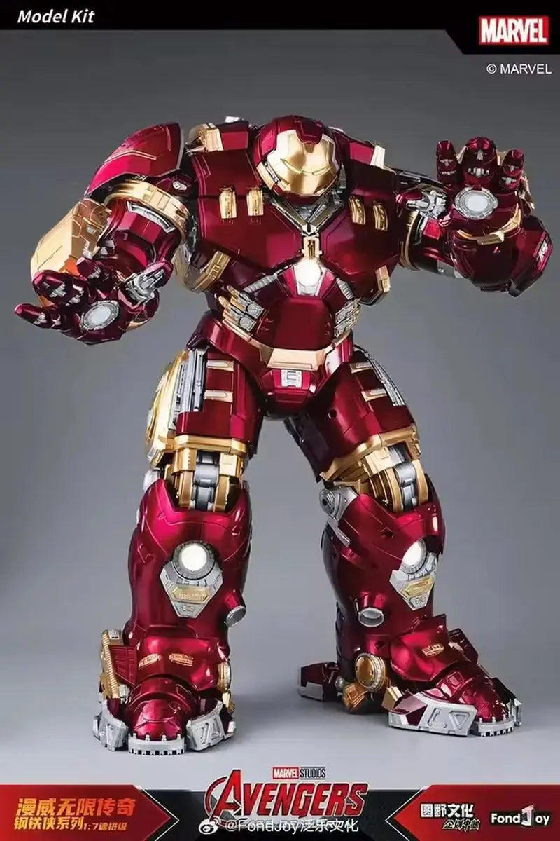 Original Fondjoy Toys Marvel Legends Iron Man Action Figure Mark Hulkooster Hulkbuster Armor 1/7 Assembly Custom Model Toys Gift - HASHTAG
