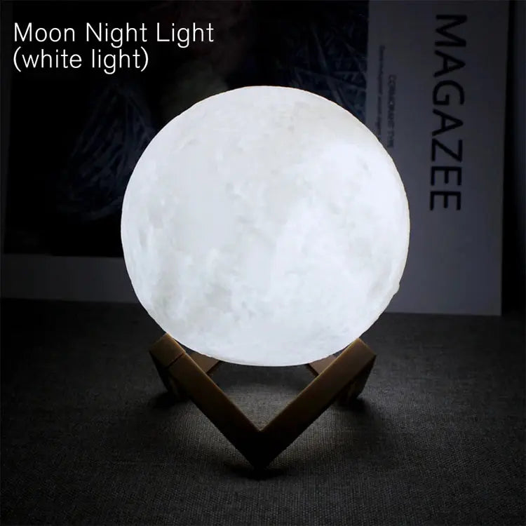 Book Light LED Moon Light Galaxy Light, Moon Night Light, Girl, Boy, Child Birthday Gift, Bedroom Decoration Indoor lighting - HASHTAG