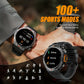 Orologio intelligente JELLOO con torcia, smartwatch touch screen da 3,68 - My Hashtag Shop
