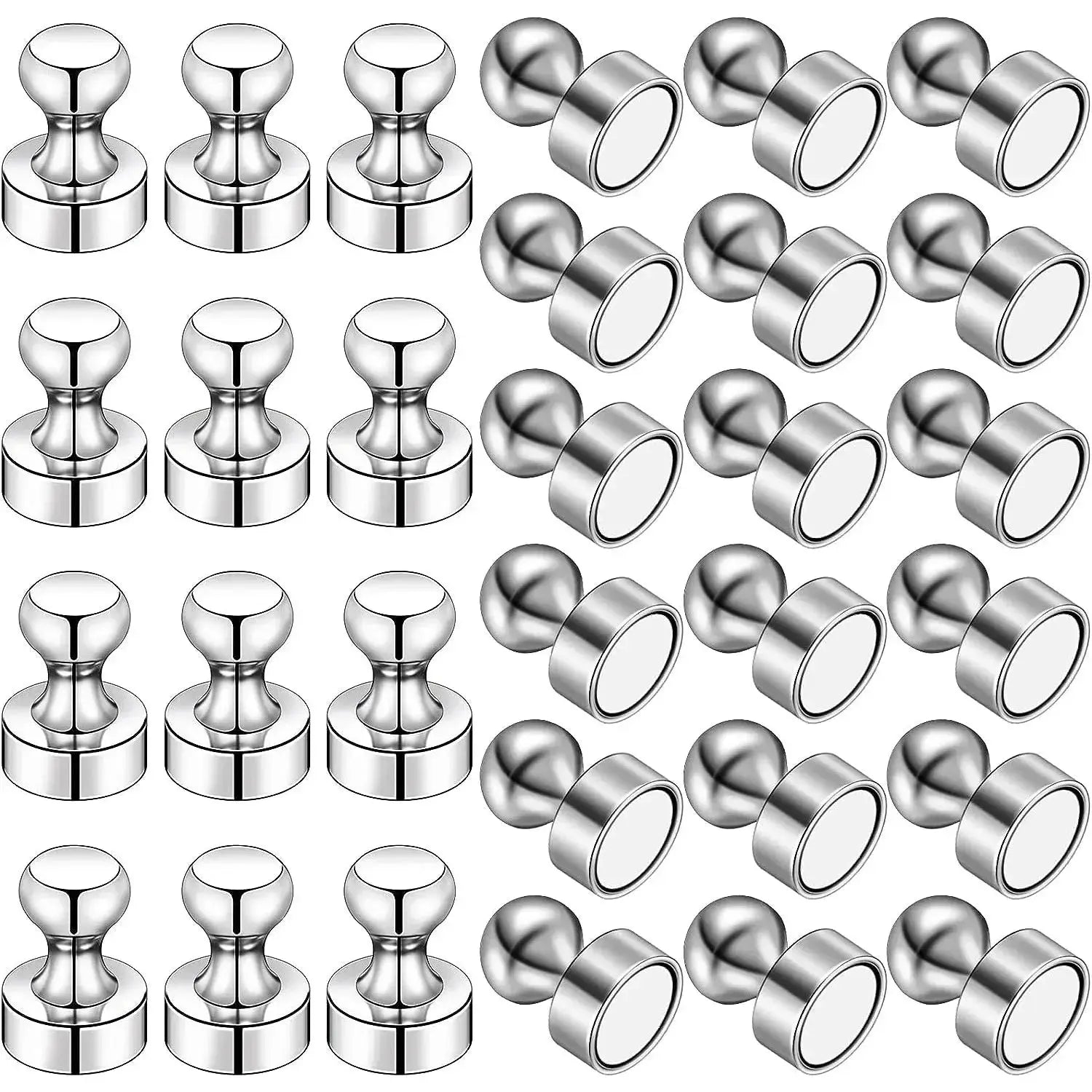 Magnetic Pins Neodymium Magnets Pin Board Magnet For Board Cone Magnets Super Strong Fridge Magnets For Home Storage Tool 10/20P HASHTAG