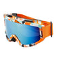 Large Frame Ski Goggles with Colorful Lens Anti-Collision Anti-Glare Lens Outdoor Sport Snow Snowboard for Snowboarding Skiing
