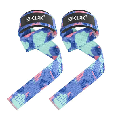 2Pcs Weightlifting Wrist Straps Strength Training Adjustable Non-Slip Gym Fitness Lifting Strap Wrist Support Sports Grip Band