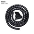 1.5/2m 10/16 mm Flexible Spiral Cable Organizer Storage Pipe Cord Protector Management Cable Winder Desk Tidy Cable Accessories - HASHTAG