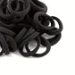 50/100 black hair clips, suitable for girls. | High-elasticity hair bands, hair tie holders, ponytail fasteners, and accessories