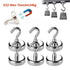 10PCS Strong Magnet Hooks Multi-Purpose Storage Hooks Home Kitchen Bar Storage Hooks Key Storage Hooks Bathroom Hangers - HASHTAG