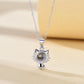 I Love Your Cat Photo Customized Projection Necklace HASHTAG